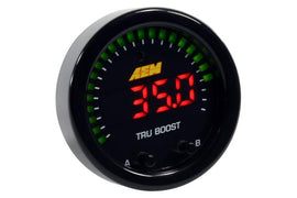 AEM X-Series Tru-Boost Controller Gauge w/ Boost Control Solenoid 80PSIg Internal MAP Sensor - Corvette Realm