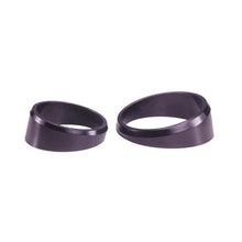 Load image into Gallery viewer, Autometer or Autogage 2-1/16in Black Angle Rings -- 3 Pack - Corvette Realm