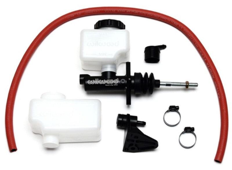 Wilwood Short Remote M/C Kit 5/8in Bore 3/8in-24 Banjo Outlet - Corvette Realm