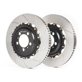 GiroDisc 2020+ Toyota GR Supra 3.0L Rear Slotted Rotors - Corvette Realm