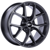 BBS SR 18x8 5x112 ET45 Satin Grey Wheel -82mm PFS/Clip Required