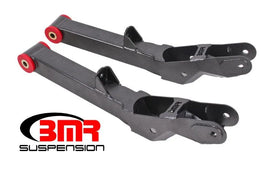 BMR 10-15 5th Gen Camaro Rear Lower Control Arms Non-Adj. (Polyurethane) - Black Hammertone - Corvette Realm