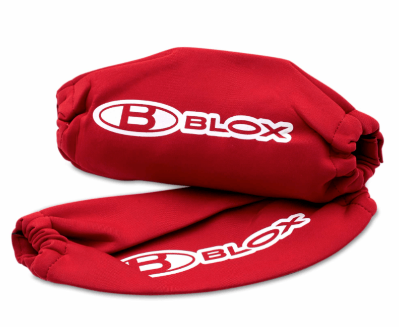 BLOX Racing Neoprene Coilover Covers - Red (Pair) - Corvette Realm