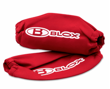 Load image into Gallery viewer, BLOX Racing Neoprene Coilover Covers - Red (Pair) - Corvette Realm