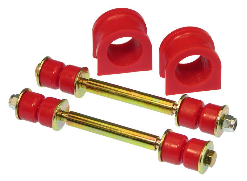 Prothane 07-14 Chevy Silverado Front Sway Bar Bushings - 36mm - Red - Corvette Realm