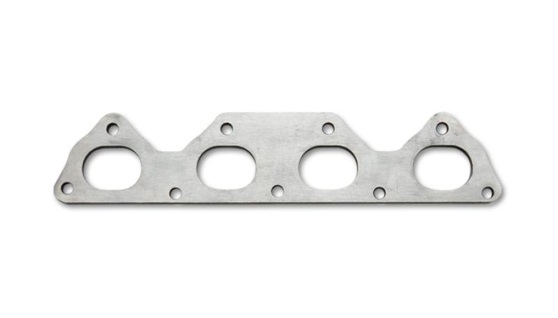 Vibrant Mild Steel Exhaust Manifold Flange for Honda/Acura B-Series motor 1/2in Thick - Corvette Realm
