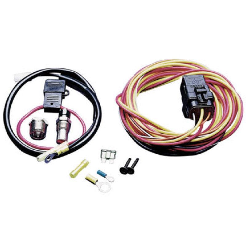 SPAL 195 Degree Thermo-Switch/Relay & Harness - Corvette Realm