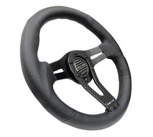 Load image into Gallery viewer, NRG Reinforced Steering Wheel (320mm) w/Carbon Center Spoke - Corvette Realm