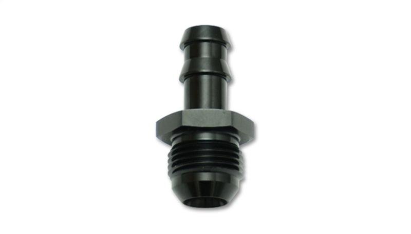 Vibrant -6 AN to 3/8in Barb Straight Fitting - Aluminum - Corvette Realm