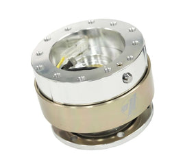 NRG Quick Release Gen 1.5 - Silver Body / Titanium Chrome Ring - Corvette Realm