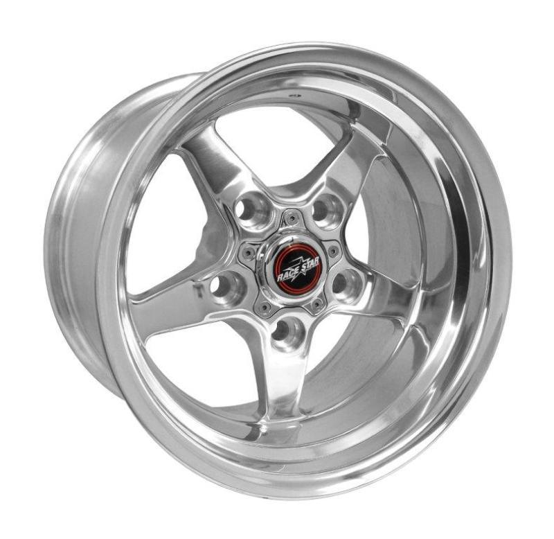 Race Star 92 Drag Star 15x10.00 5x135bc 5.25bs Direct Drill Polished Wheel - Corvette Realm