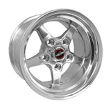 Race Star 92 Drag Star 15x10.00 5x135bc 5.25bs Direct Drill Polished Wheel