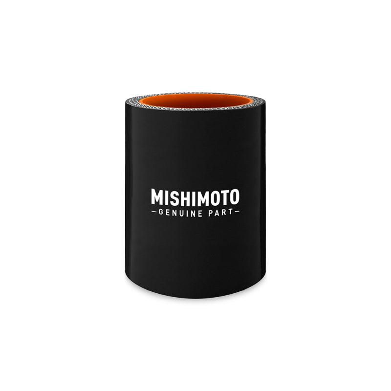 Mishimoto 2.75in Black Straight Coupler - Corvette Realm