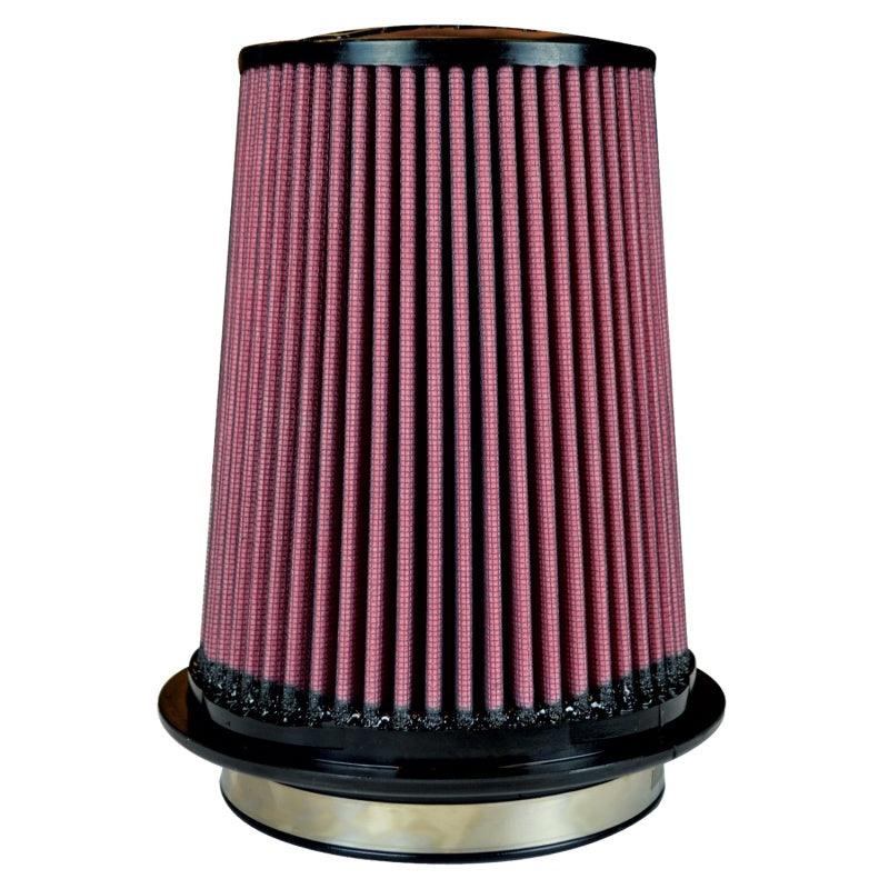 Injen Oiled Air Filter 5.0in Flange ID / 7.0in Twist Lock Base / 7.9in Media Height / 5.0in Top - Corvette Realm