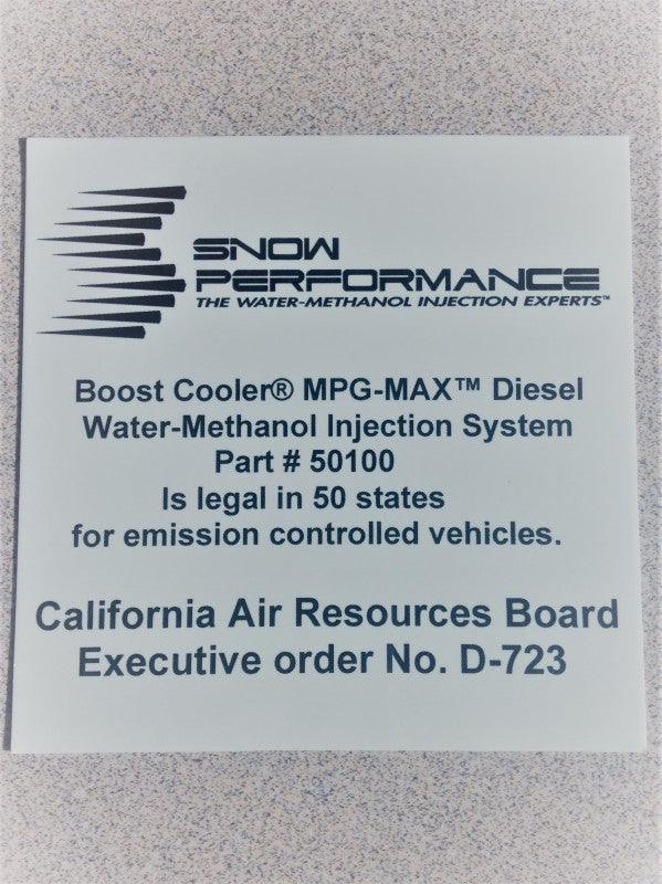 Snow Performance Stg 3 Boost Cooler Water Injection Kit TD Univ. (SS Braided Line and 4AN Fittings) - Corvette Realm