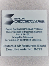 Load image into Gallery viewer, Snow Performance Stg 3 Boost Cooler Water Injection Kit TD Univ. (SS Braided Line and 4AN Fittings) - Corvette Realm