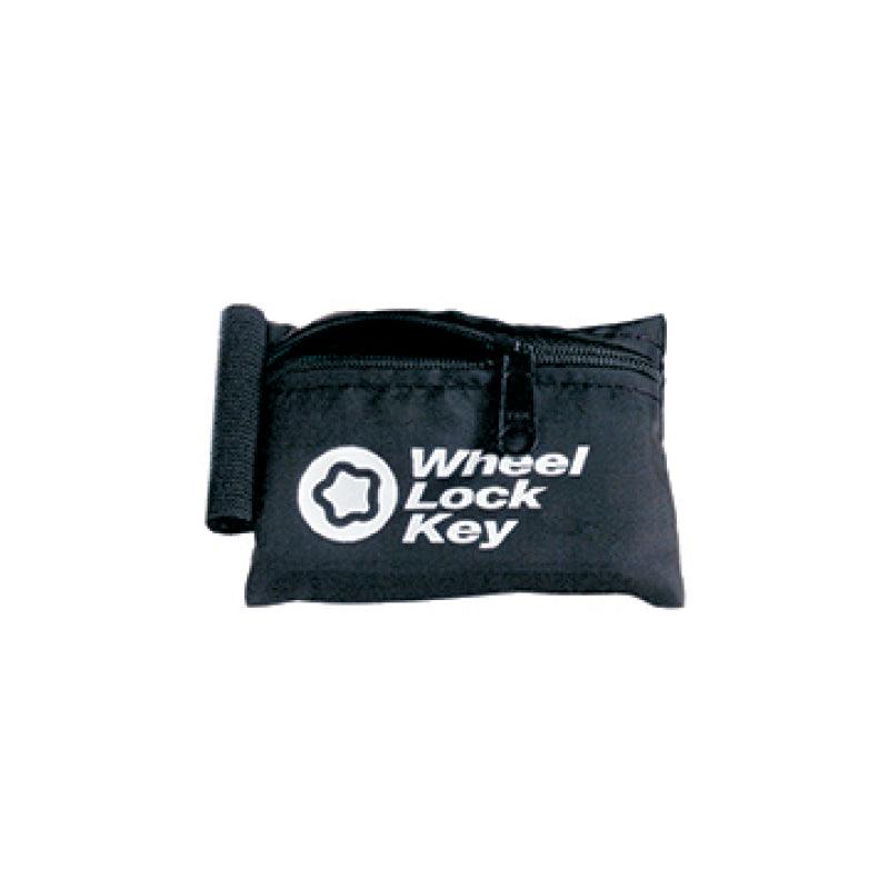 McGard Wheel Key Lock Storage Pouch - Black - Corvette Realm