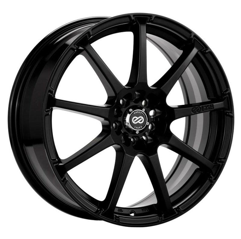 Enkei EDR9 16x7 4x100/114.3 45mm Offset 72.6 Bore Diameter Matte Black Wheel - Corvette Realm