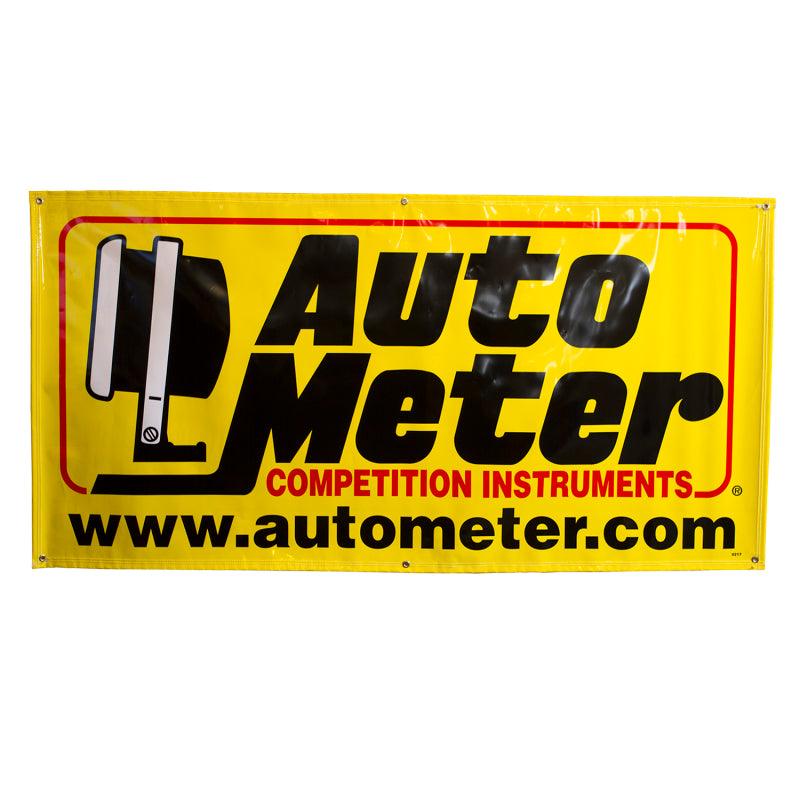 Autometer 6ft x 3ft Race Banner - Corvette Realm