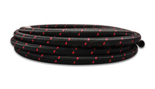 Load image into Gallery viewer, Vibrant -10 AN Two-Tone Black/Red Nylon Braided Flex Hose (10 foot roll) - Corvette Realm