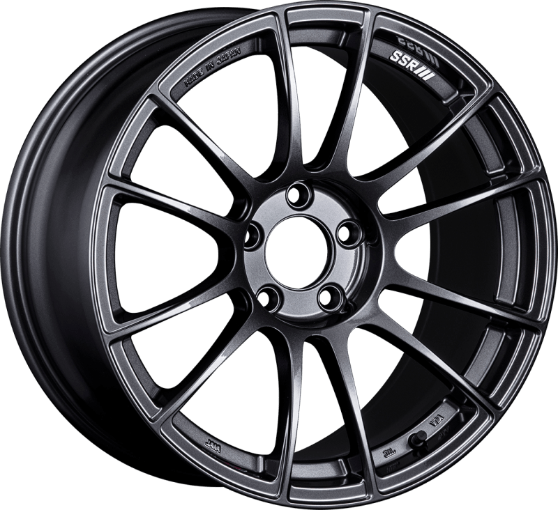 SSR GTX04 19x9.5 5x114.3 38mm Offset Dark Gunmetal Wheel - Corvette Realm