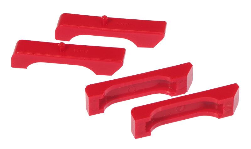 Prothane 68-87 GM Small Block Radiator Insolators - Red - Corvette Realm