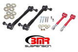 BMR 16-17 6th Gen Camaro Front and Rear Sway Bar End Link Kit - Red