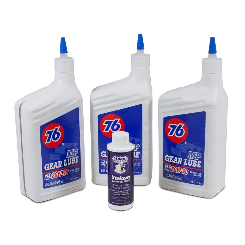 Yukon Gear 3 Qt. 80W90 Conventional Gear Oil w/Posi Additive - Corvette Realm