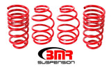 BMR 10-15 5th Gen Camaro V8 Lowering Spring Kit (Set Of 4) - Red