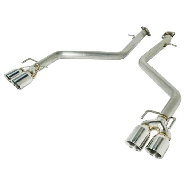 Remark 2017+ Lexus IS250/IS350 Axle Back Exhaust w/Stainless Steel Double Wall Tip - Corvette Realm