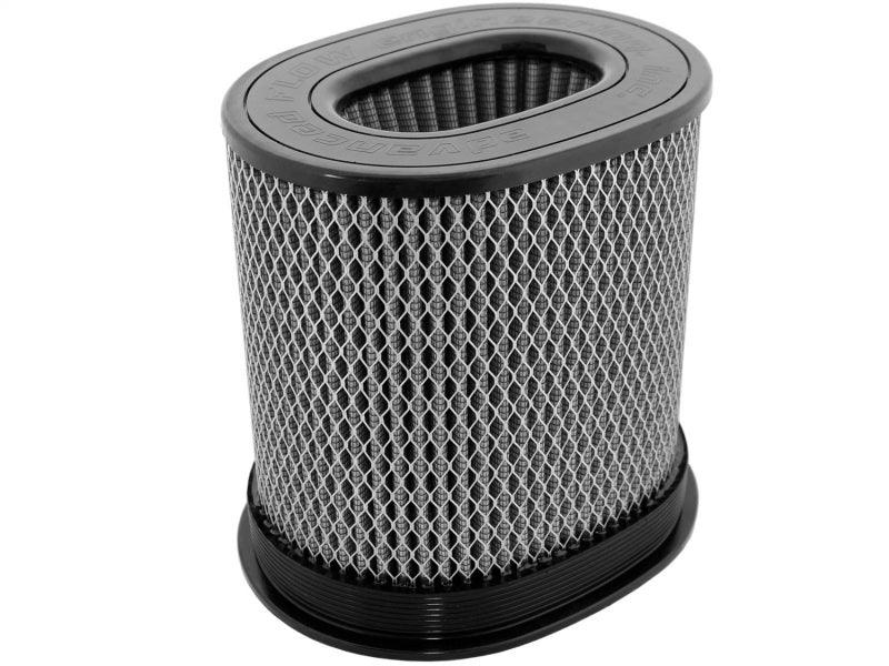 aFe MagnumFLOW HD Air Filters Pro Dry S Oval 7in X 4.75in F 9in X 7in T X 9H - Corvette Realm