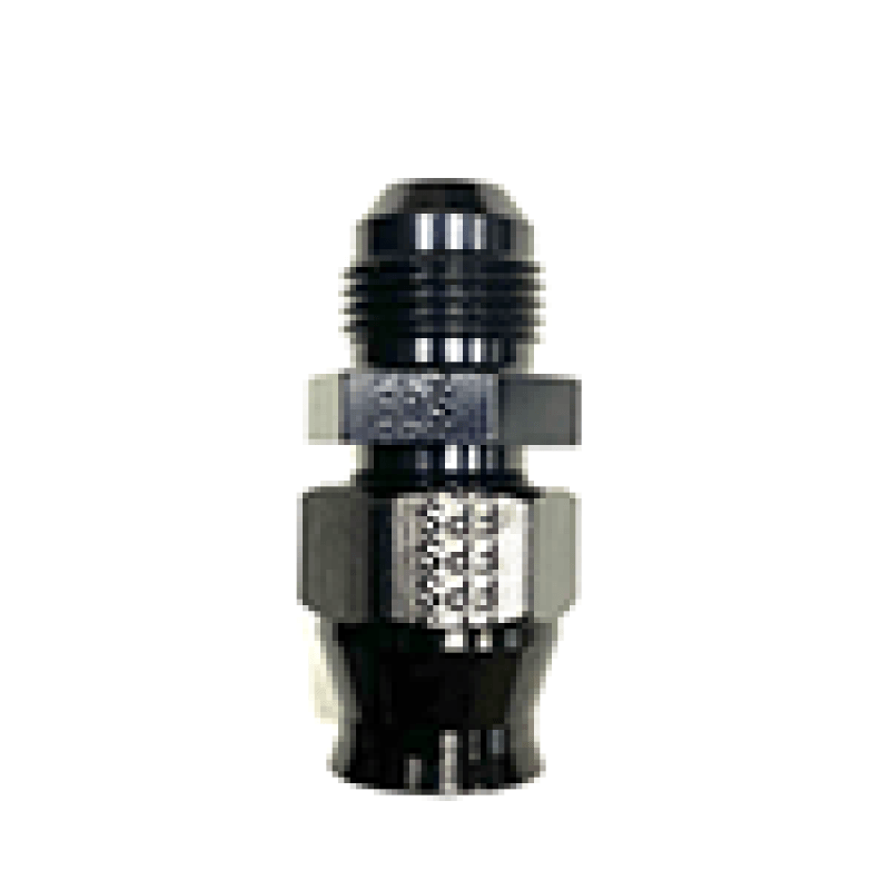 Fragola -6AN Male x 1/4in Tube AN Adapter Fitting Black - Corvette Realm