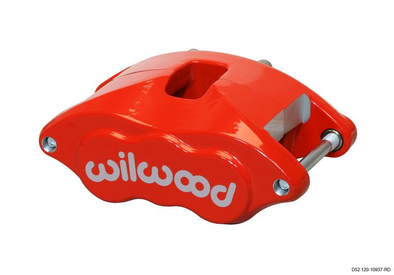 Wilwood Caliper-D52-Red 2.00/2.00in Pistons 1.04in Disc - Corvette Realm