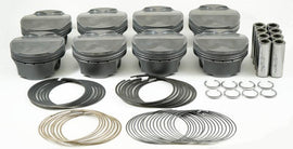 Mahle MS Piston Set SBF 304ci 3.640in Bore 3.65in Stroke 5.933in Rod .866 Pin 3cc 11.3 CR Set of 8 - Corvette Realm