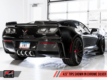Load image into Gallery viewer, AWE Tuning 14-19 Chevy Corvette C7 Z06/ZR1 (w/o AFM) Touring Edition Axle-Back Exhaust w/Chrome Tips - Corvette Realm