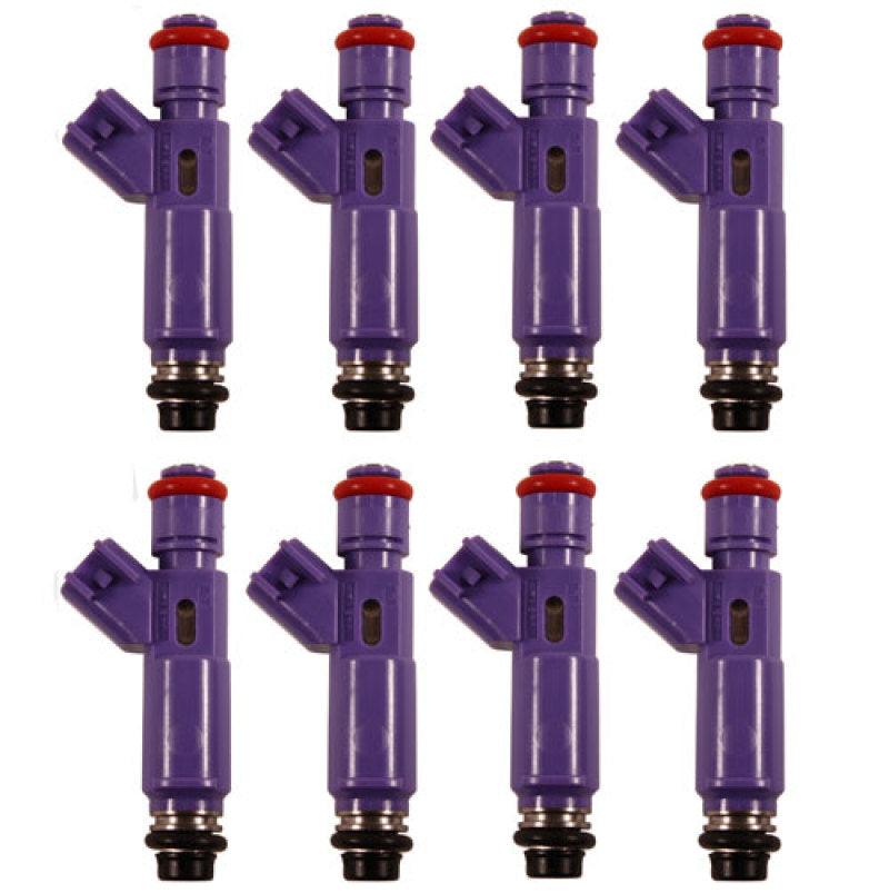 Ford Racing 24 LB/HR Fuel Injector Set of 8 - Corvette Realm