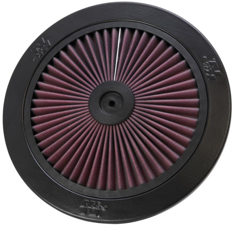 K&N X-Stream Top Filter Only 11in - Black - Corvette Realm