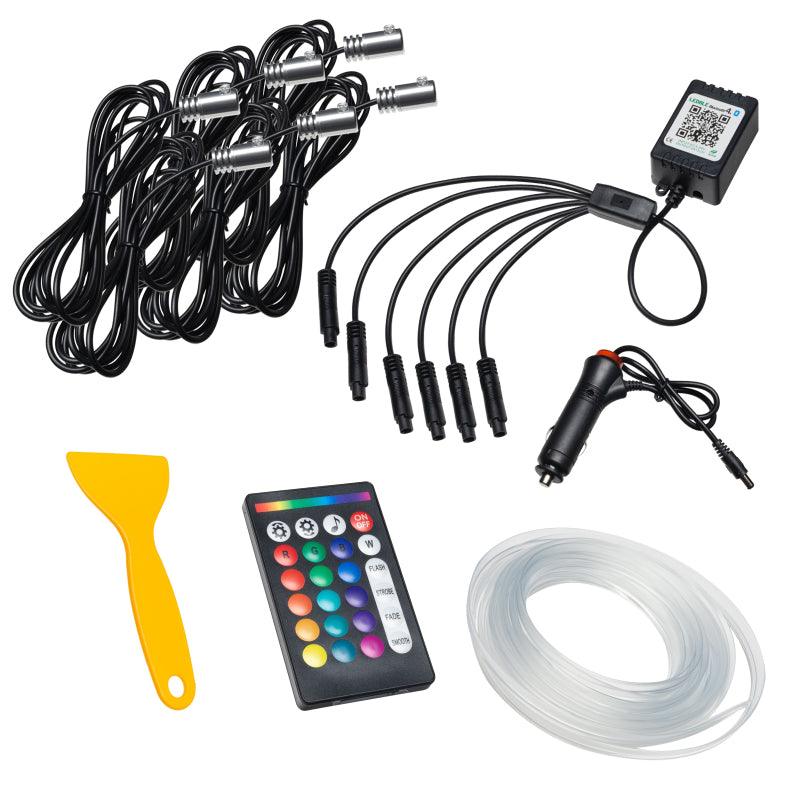 Oracle Fiber Optic LED Interior Kit - ColorSHIFT (6PCS) - ColorSHIFT - Corvette Realm