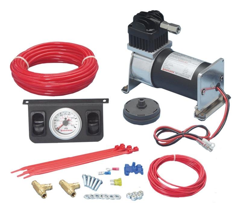 Firestone Air-Rite Air Command II Heavy Duty Air Compressor System w/Dual Analog Gauge (WR17602219) - Corvette Realm