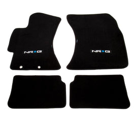 NRG Floor Mats - 2009-2011 Subaru Impreza WRX/STi (NRG Logo) - 4pc. - Corvette Realm