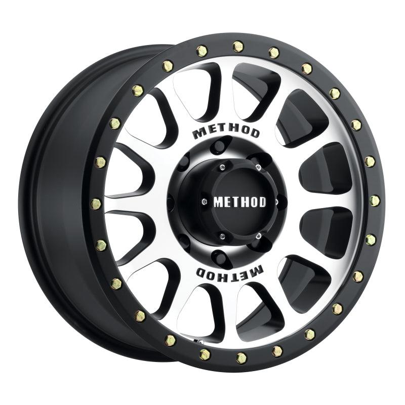 Method MR305 NV 17x8.5 0mm Offset 8x6.5 130.81mm CB Machined/Black Street Loc Wheel - Corvette Realm