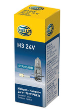 Load image into Gallery viewer, Hella H3 24V/70W PK22s T3.25 Halogen Bulb - Corvette Realm