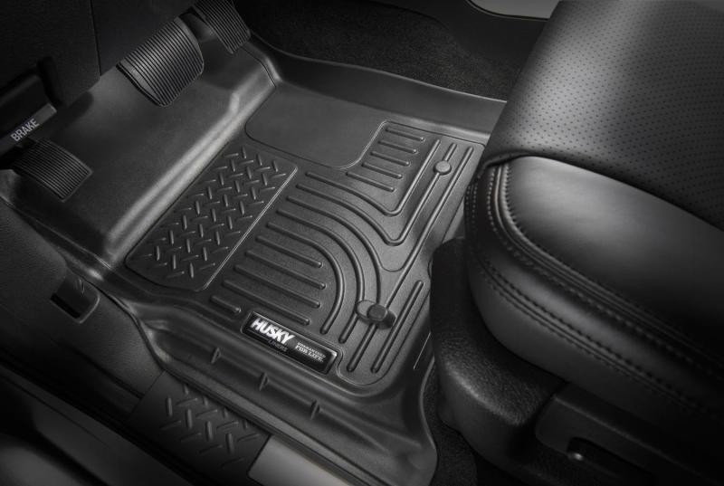 Husky Liners 16-17 Chevy Camaro WeatherBeater Front and Second Row Black Floor Liners - Corvette Realm