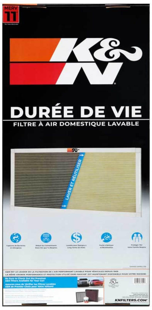 K&N HVAC Filter - 14 x 30 x 1 - Corvette Realm