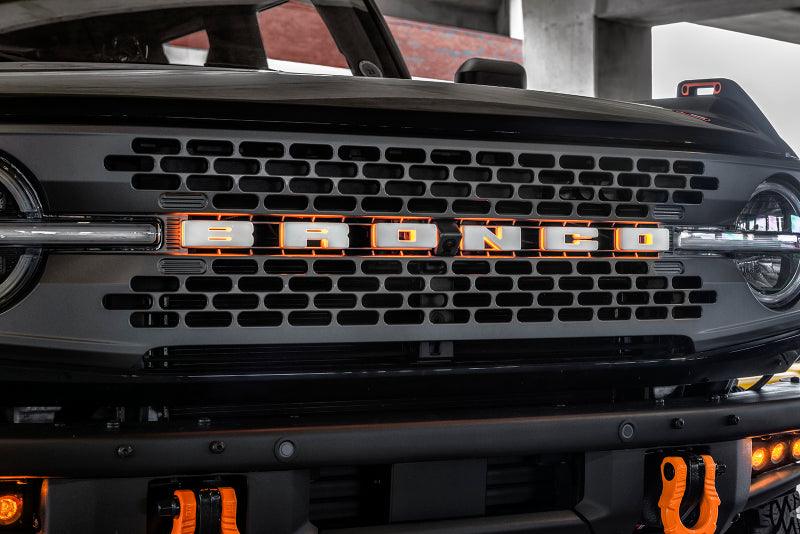 ORACLE Lighting Universal Illuminated LED Letter Badges - Matte White Surface Finish - N - Corvette Realm