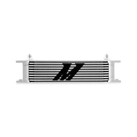 Mishimoto Universal -6AN 10 Row Oil Cooler - Silver - Corvette Realm