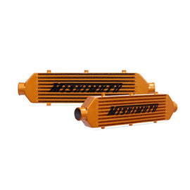 Mishimoto Universal Gold Z Line Intercooler Overall Size: 28x8x3 Core Size: 21x6x2.5 Inlet / Outlet - Corvette Realm