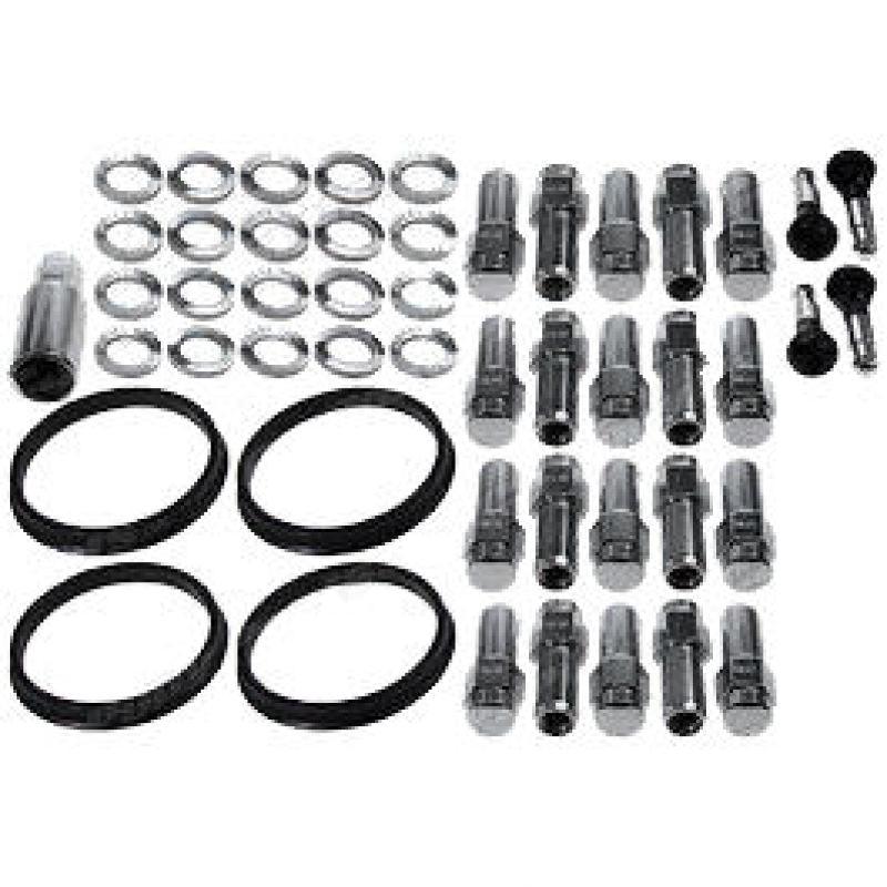 Race Star 14mmx2.0 Lightning Truck Closed End Deluxe Lug Kit - 20 PK - Corvette Realm