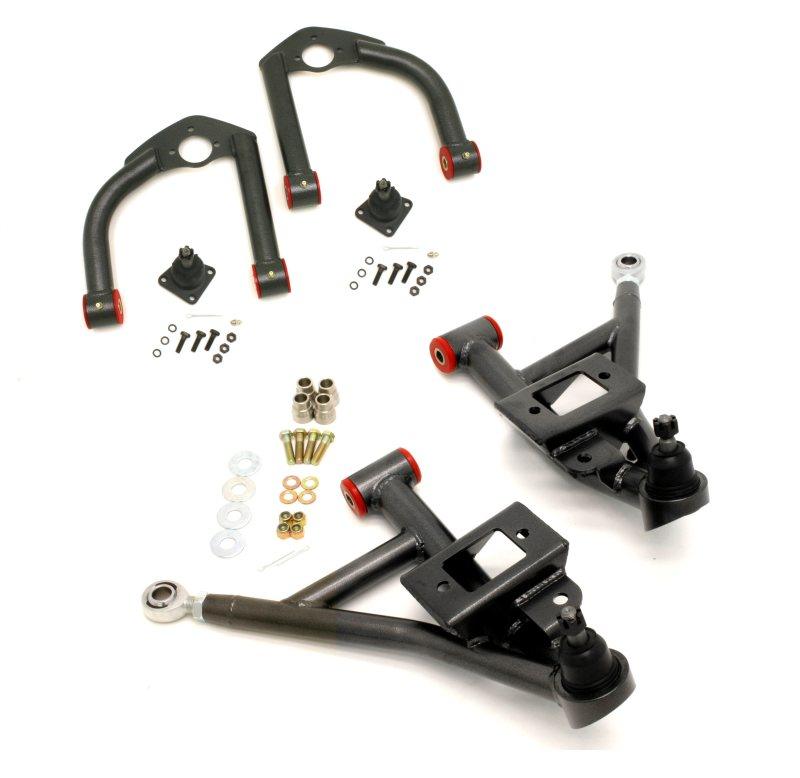 BMR 93-02 F-Body Upper And Lower A-Arm Kit - Black Hammertone - Corvette Realm