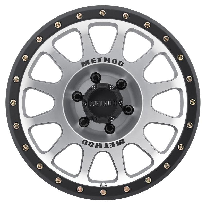 Method MR305 NV 17x8.5 0mm Offset 6x5.5 108mm CB Machined/Black Street Loc Wheel - Corvette Realm